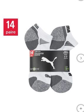 Puma Men's Low Cut Ankle Socks - (14 Pack)